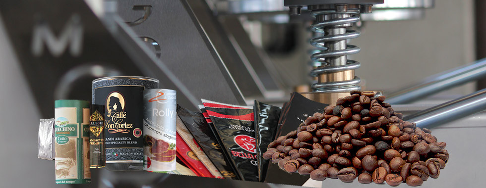 MACCHINE E LINEE PER IL CONFEZIONAMENTO DI CAFFE' E ALIMENTI